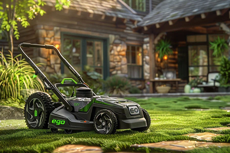 best electric lawn mower for large yard